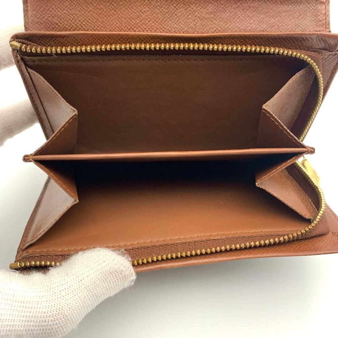 鑑定済み ルイヴィトン ポルトモネ ビエ トレゾール 財布 ミニ L字ファスナー