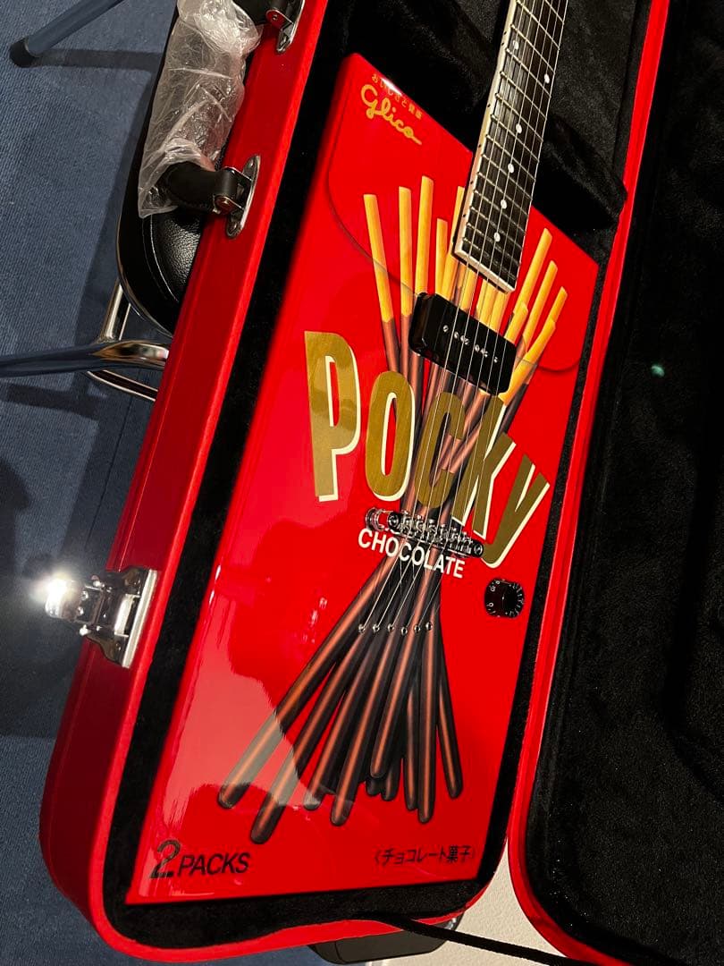 希少！レア】pocky guitar ポッキーギター 斉藤和義 グリコ ポッキー