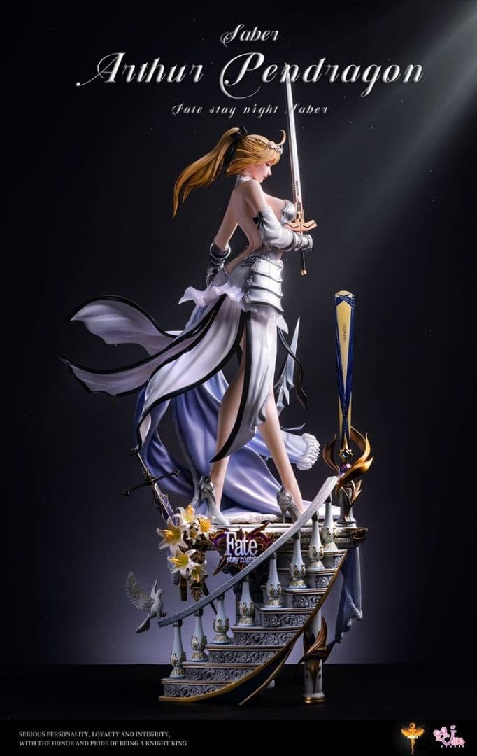 Fate DT&UME Saber A+B版 フィギュアガレージキットスタチュー