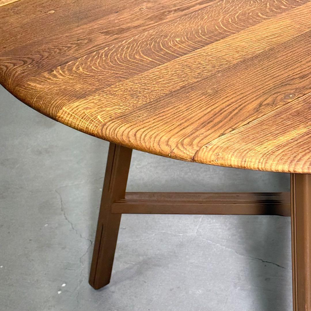 ERCOL(アーコール) /ラウンド　ドロップリーフテーブル (2)