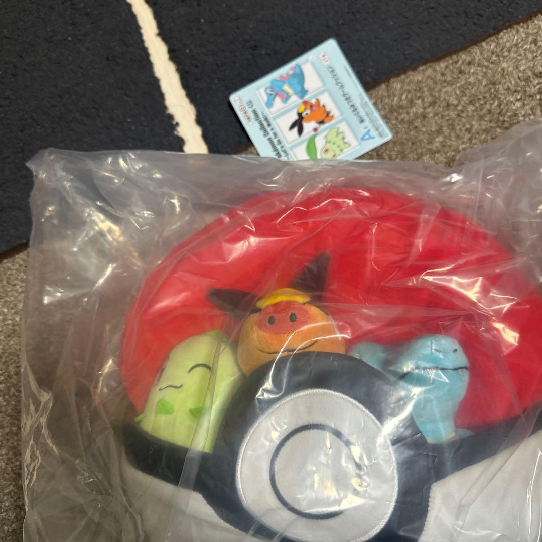 一番くじ ポケモン A賞＋B賞カビゴン＆ピカチュウぬいぐるみ