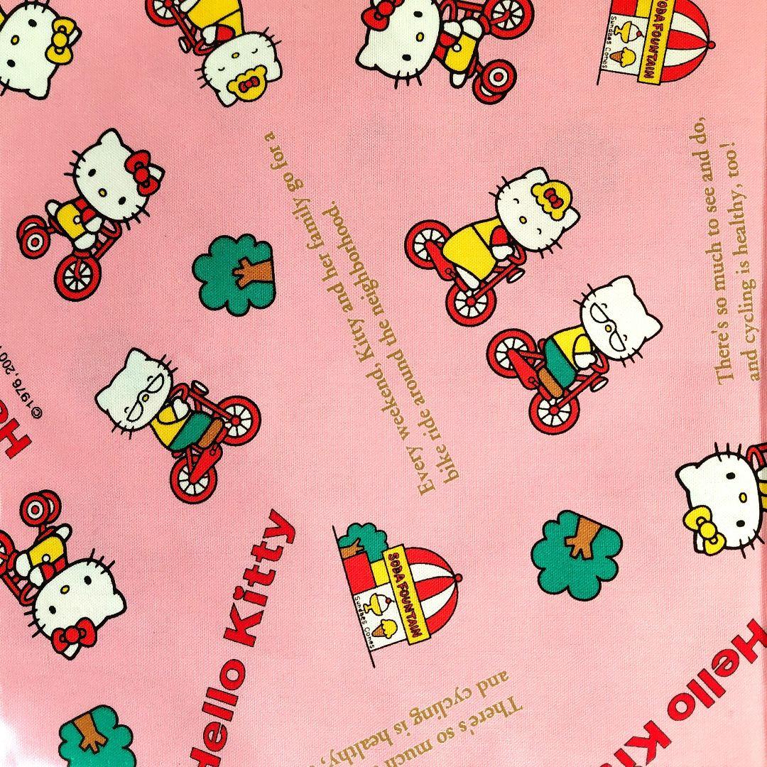 ハローキティ 2001年 サンリオ 生地 レア 自転車 キティちゃん - メルカリ
