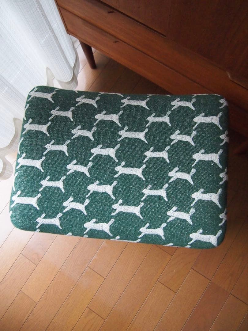 ヒーヨさん専用 ミナペルホネン ハンドメイド スツール ランランラン 生地 椅子