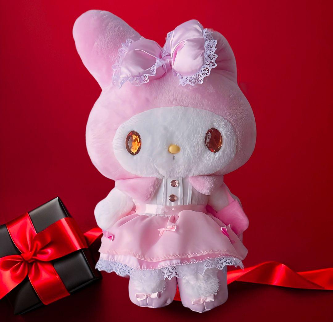 サンリオ KDDI 電報 マイメロディ マイメロ ぬいぐるみ