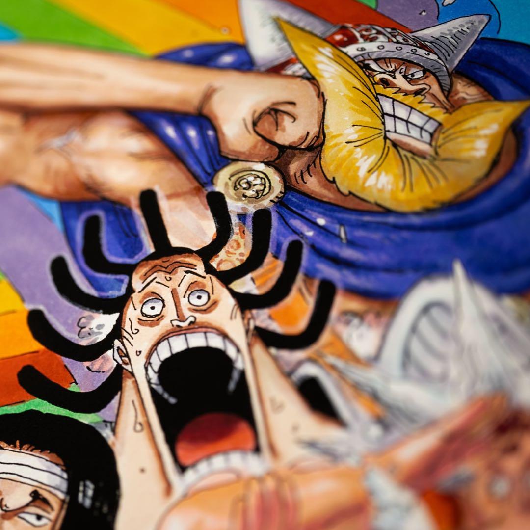 シリアルNo.1】マンガアートONE PIECE