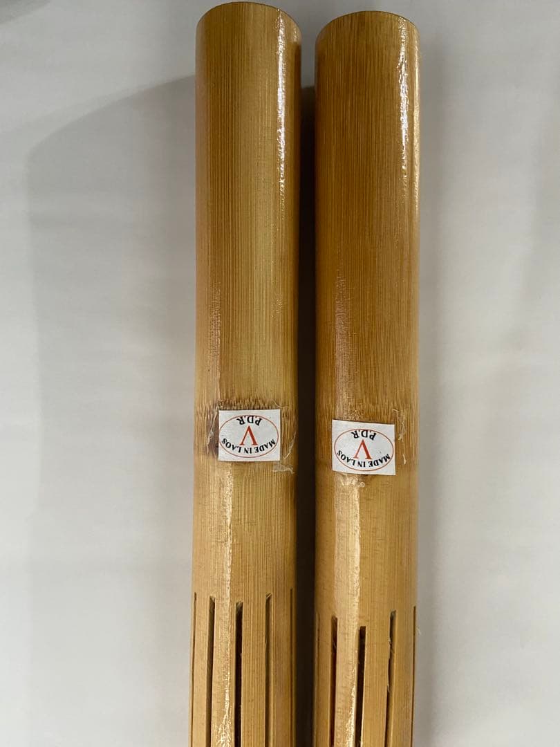 美品】フラダンス 楽器 プイリ 50cm／竹製 パーカッション