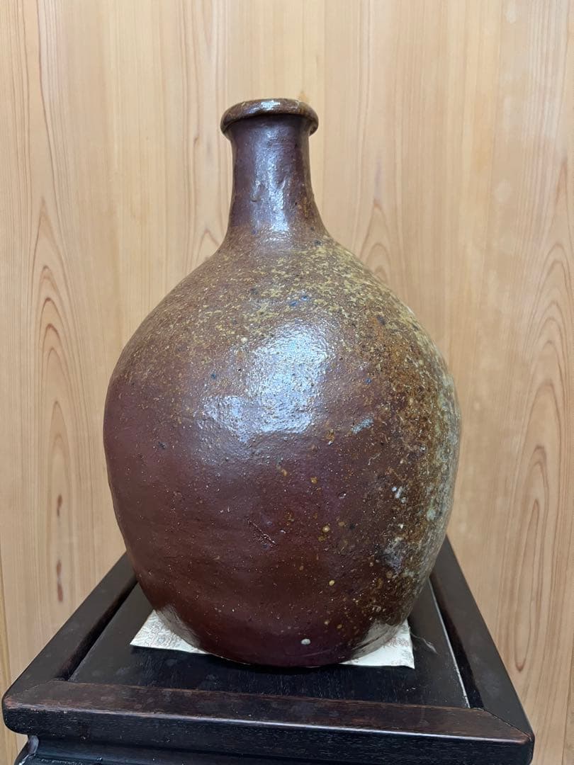 古常滑　古備前　古信楽　自然釉見事な古壺　灰被り垂れ名品　値下げ