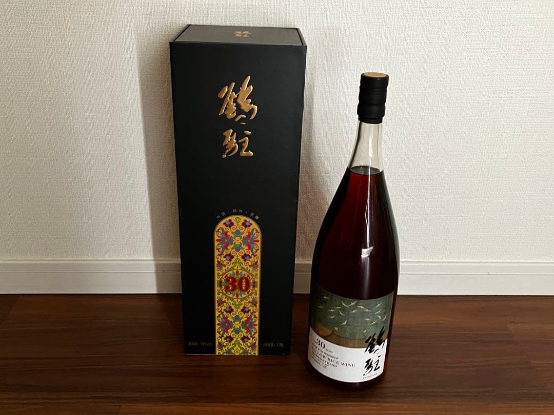 3年待ち11万円□希少中国黄酒30年□ライスワイン花雕酒一升瓶ギフト