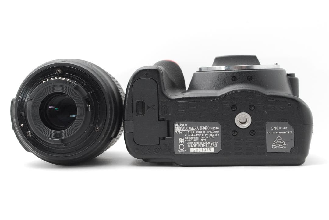 新品級ショット数】Nikon D3400 スマホ転送 Bluetooth搭載 - メルカリ