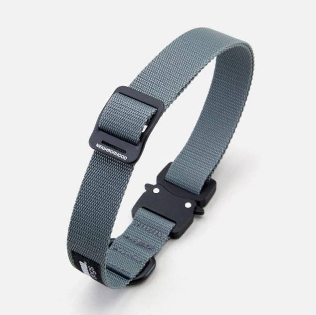 NEIGHBORHOOD DOG COLLAR GRAY L ドッグ 首輪 小物