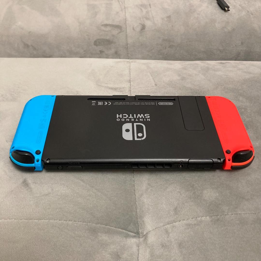 Nintendo Switch ネオンブルー・ネオンレッド【ケース付き】