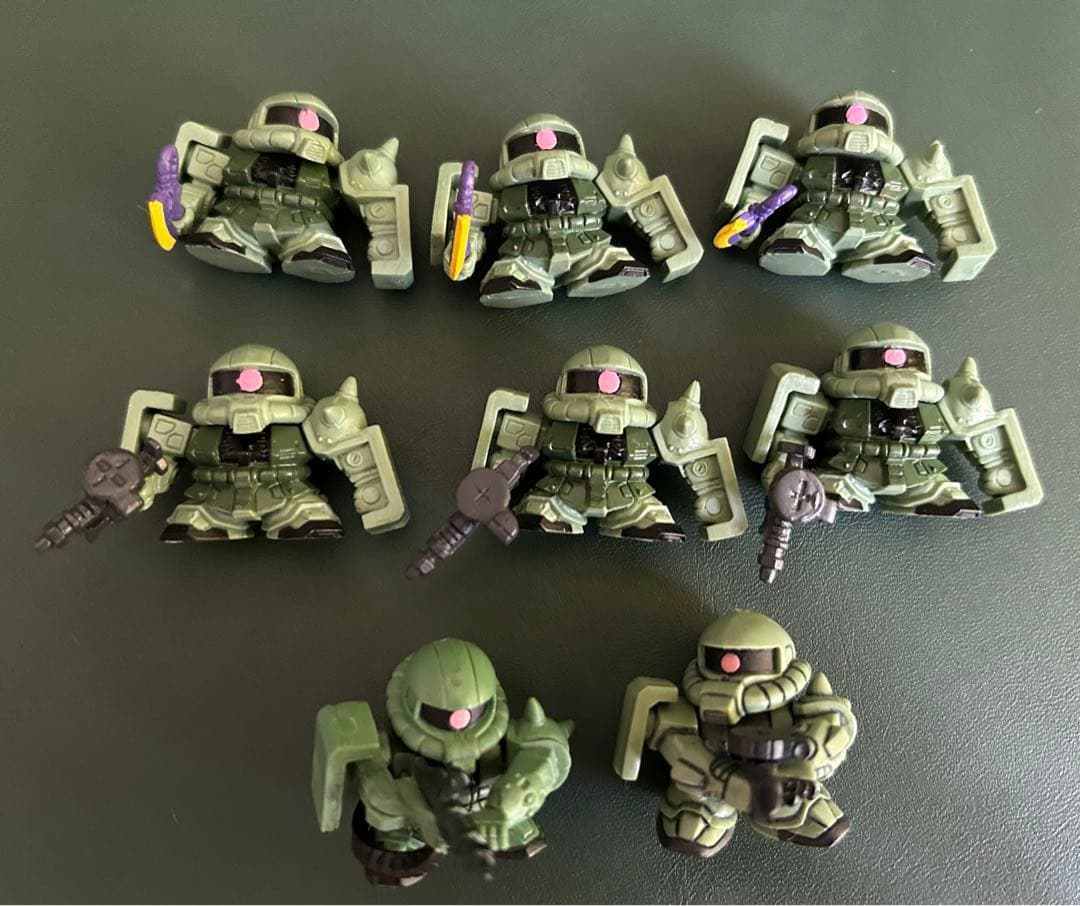 SDガンダムフルカラー ザク 31機セット