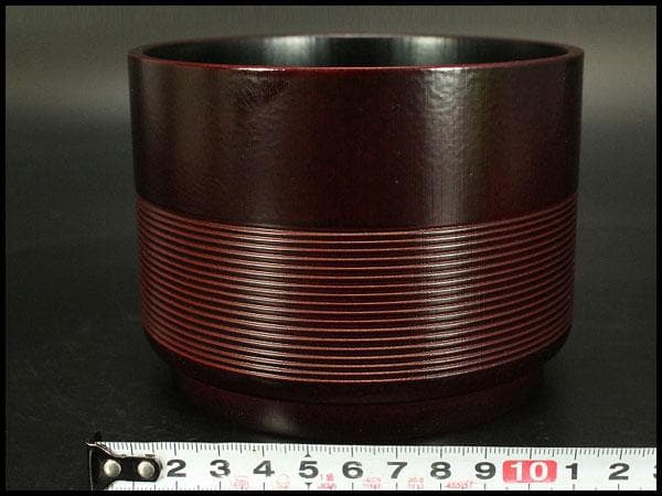 茶道具 煙草盆 莨盆 裏千家 鵬雲斎好 桐透し桑手付 高坂暁斎