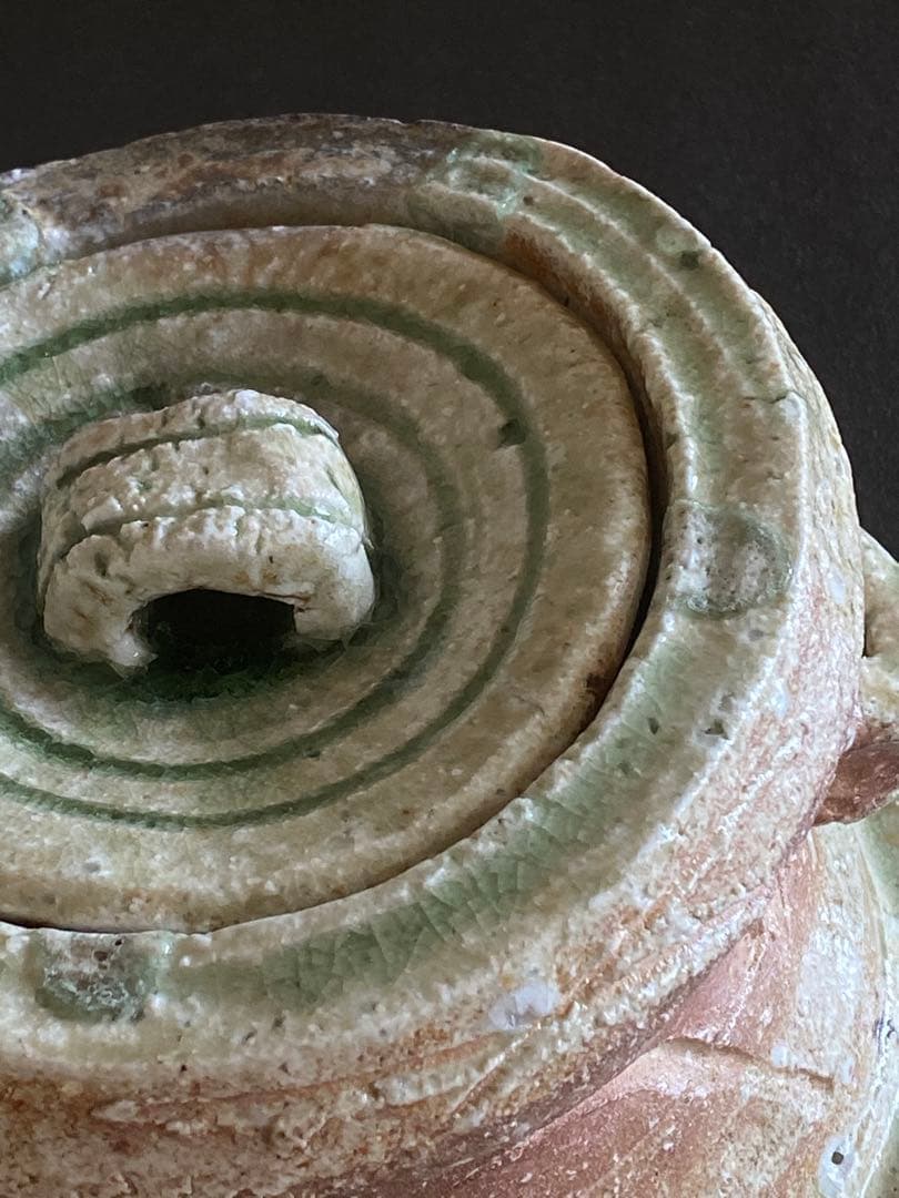 信楽焼 Shigaraki 耳付水指 Water Jar 井村侊生 M03 - メルカリ