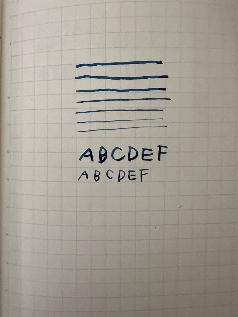 セーラー万年筆　長刀研ぎ　梅咲　エボナイト　MF【お値下げ不可】