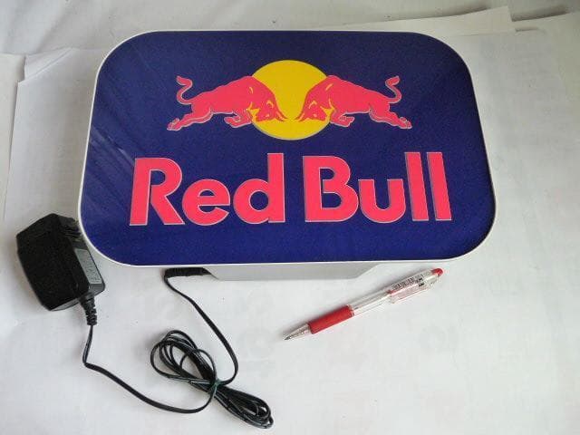 未使用　ネオンサイン　レッドブル　RedBull　LED看板　電飾看板