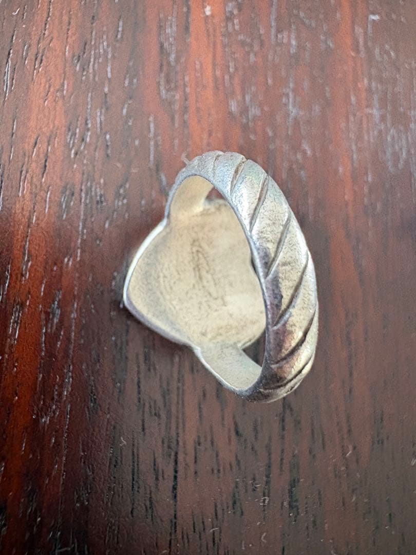 Katieハート型リング BE MINE シルバー14号