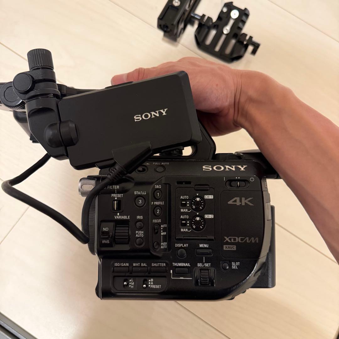 【ヒロ】SONY PXW-FS5 SmallRigトップハンドル付属
