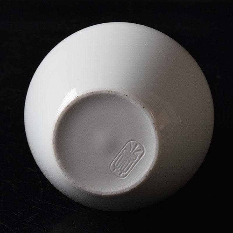 京焼 平安 三浦竹泉作 金彩 鶴首花瓶 一輪挿し 共布共箱 V R8508