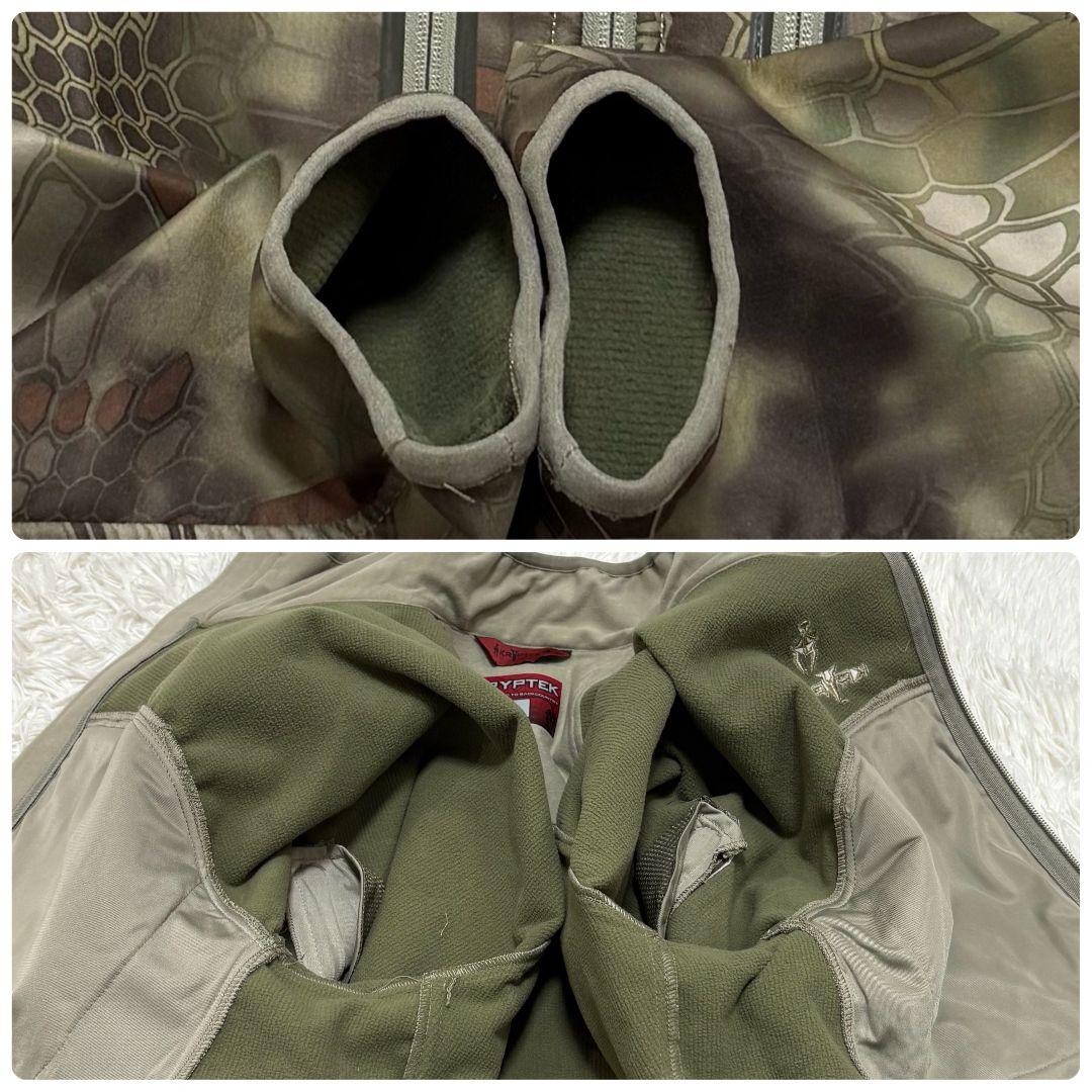 美品✨️ クリプテック ソフトシェル ジャケット マンドレイク 迷彩