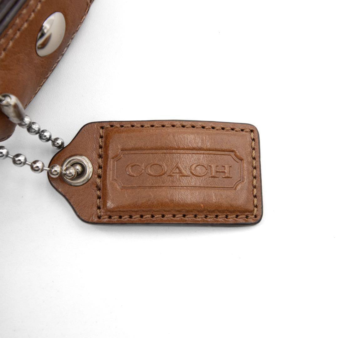 A027【COACH／コーチ】ソーホー　ハンドバッグ　ワンショルダー　シグネチャ