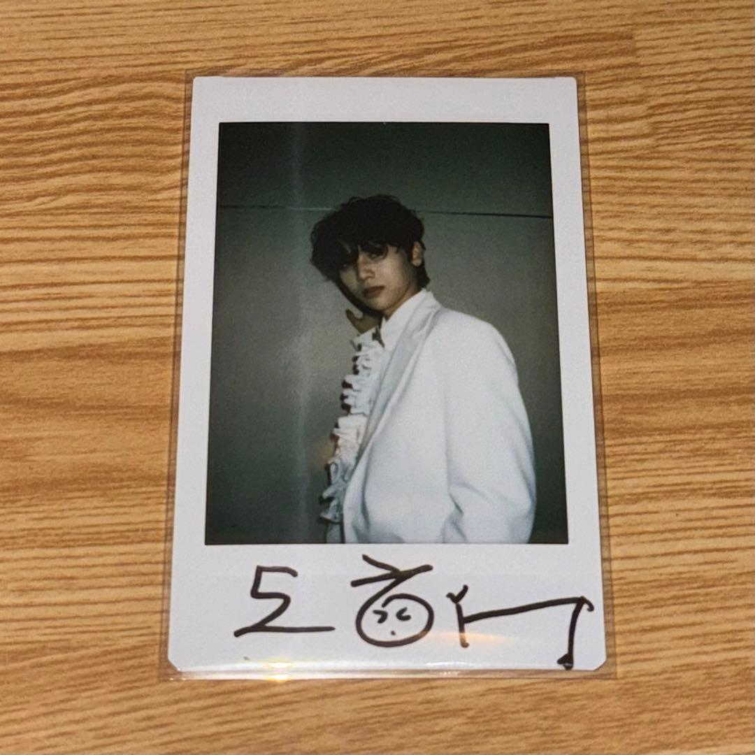 018 n.SSign カズタサイン入り ポラロイド