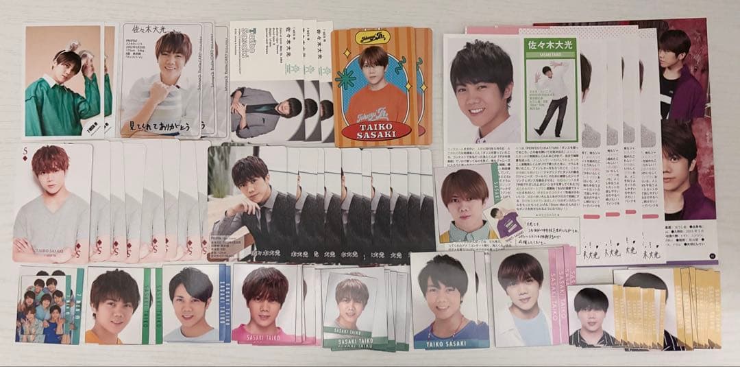 [画像2枚目以降詳細あり] 佐々木大光 まとめ売りKEYTOLIT 7MEN侍