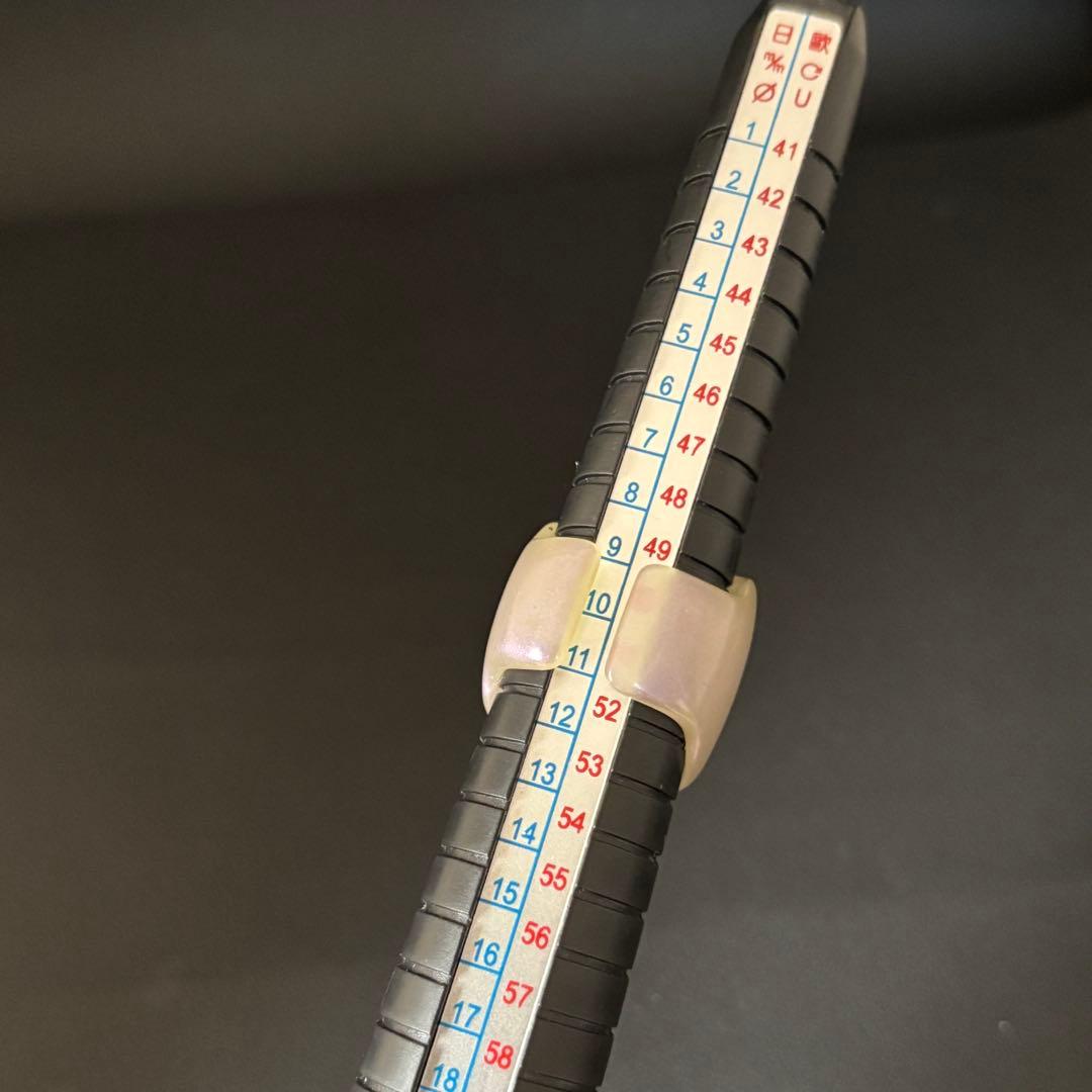 【シャネル】ココマーク リング 指輪 プラスチック オーロラ ヴィンテージ