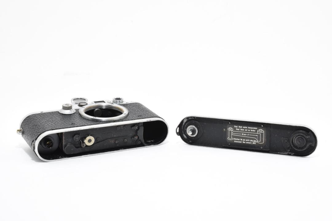 希少IIIb/幕極上】Leica IIIb 完動 二重像鮮明 105mm付