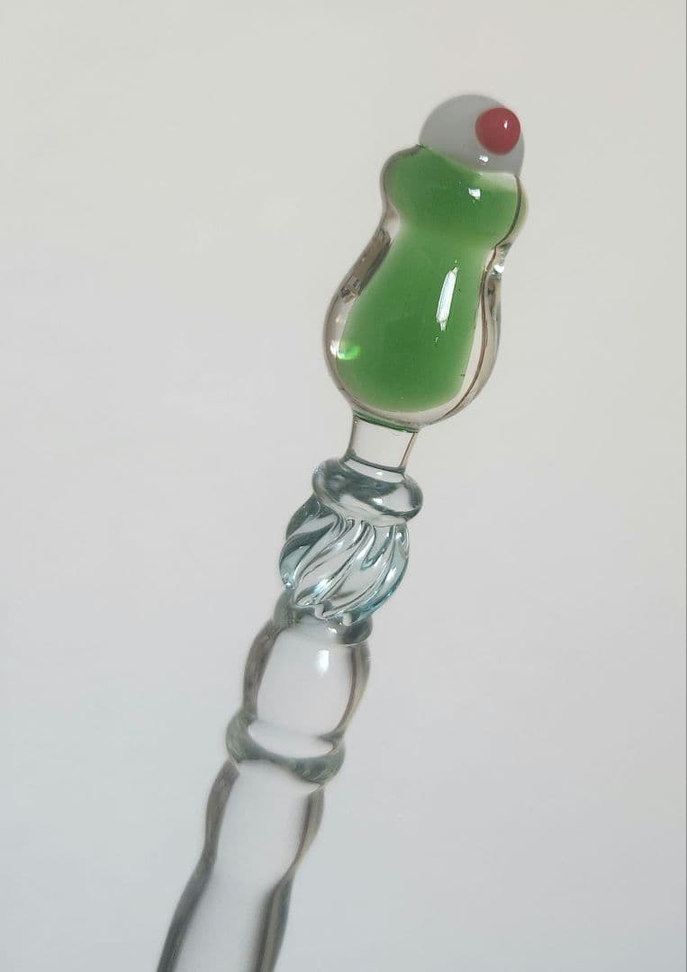 paraglass クリームソーダ ガラスペン 限定品