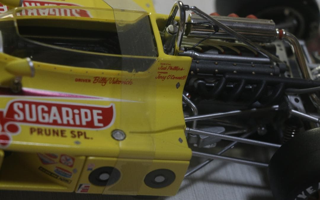 超貴重カルーセル1製 AARイーグル 1／18 1973インディー500