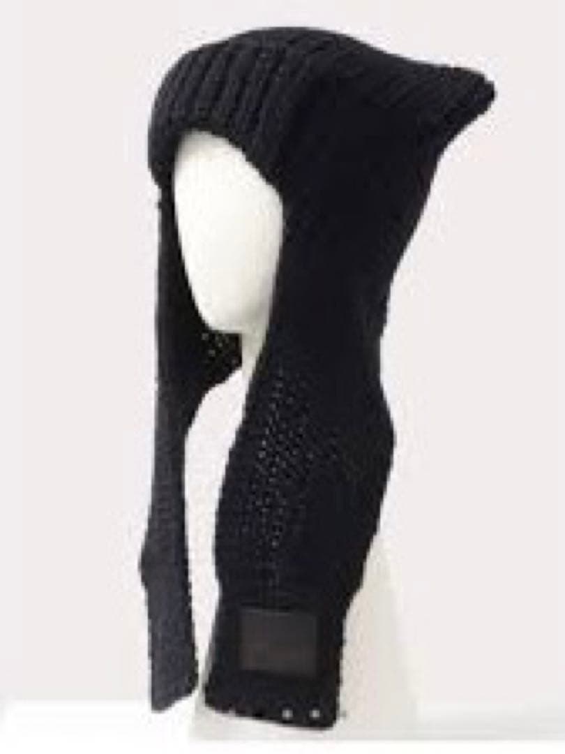 希少】Vivienne Westwood キャットイヤー フラップニット帽