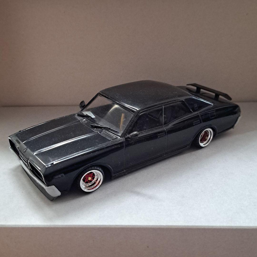 日産 330セドリック グラチャン 街道レーサー プラモデル 完成品