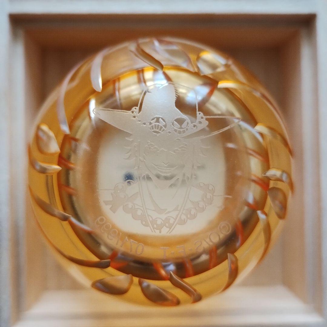 ワンピース　アニメ20周年記念　江戸切子グラス　限定999点　エースモデル　新品