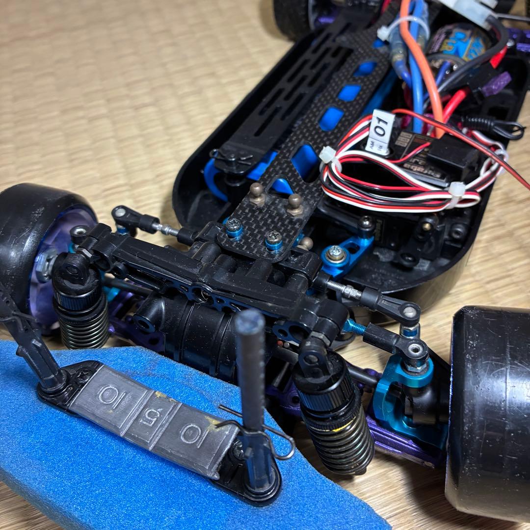 【タミヤ TT01】カスタムシャーシ フルセット　ラジコン　ドリフト　マークII