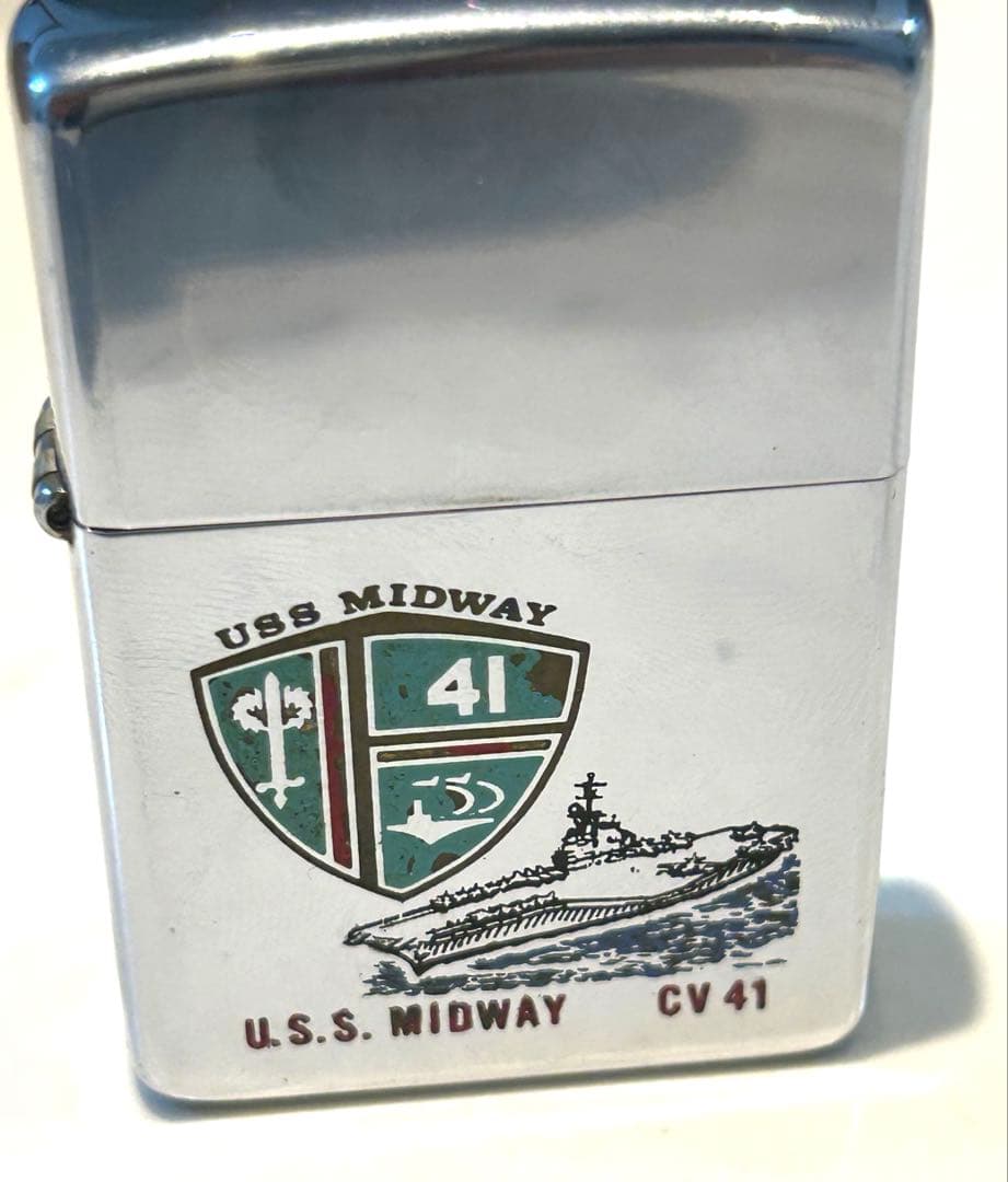ZIPPO USS MIDWAY ミッドウェイ CV 41 1989年製造 - メルカリ