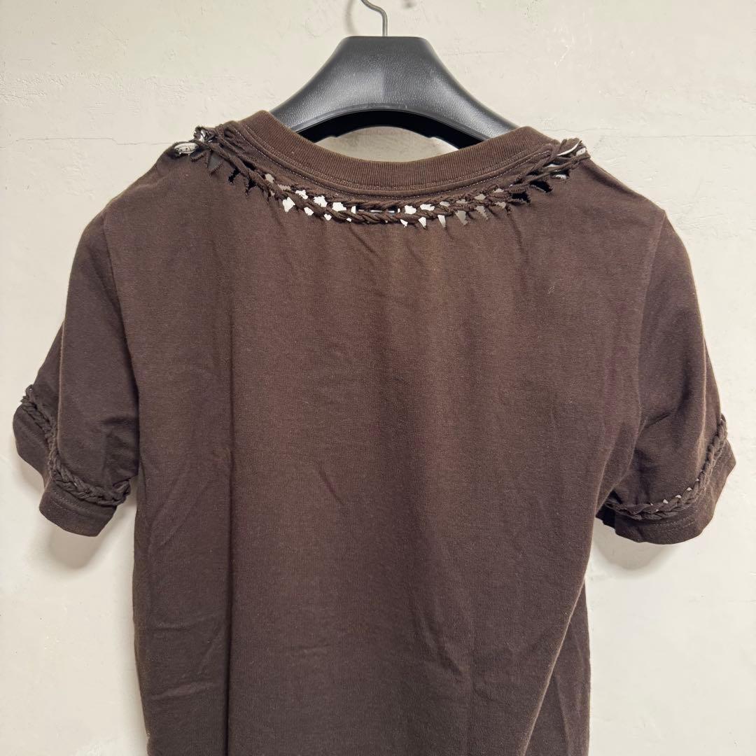 07SS ABOUT A BOY Braided Mesh V-neck T - メルカリ