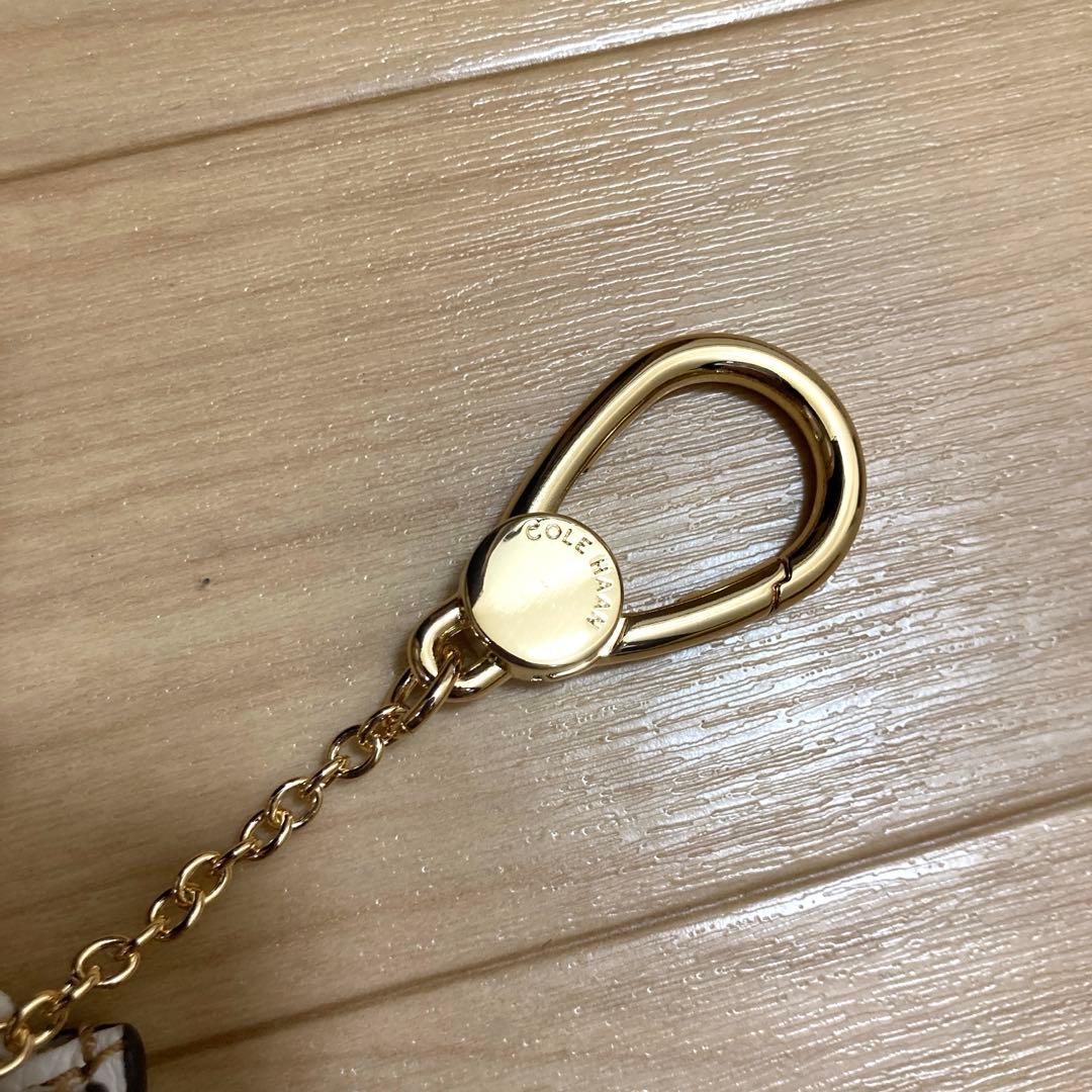 新品未使用　COLE HAAN カードケース　干支　馬　午年　白　ケース