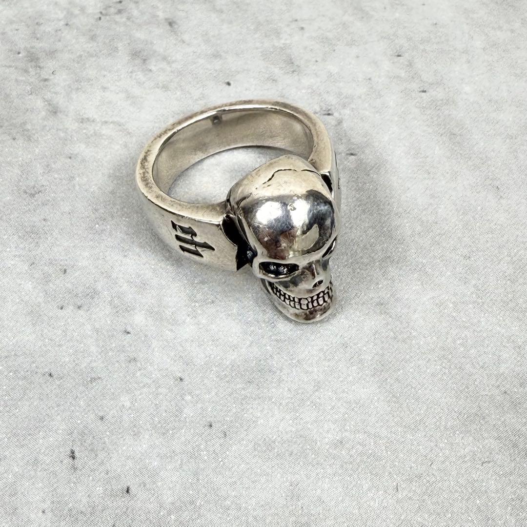 neighborhood ネイバーフッド スカルリング 21号 シルバー925