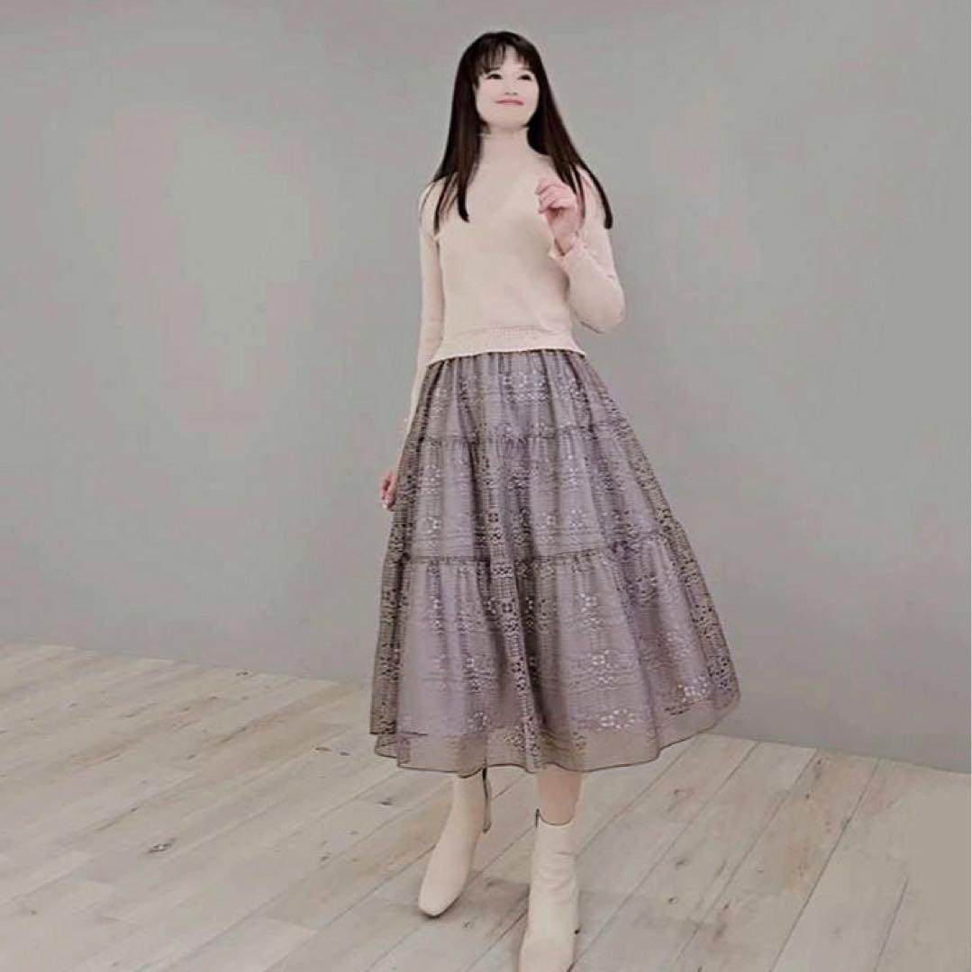 jolie mignon/ジョリーミニョン♡クラシカルティアードスカート