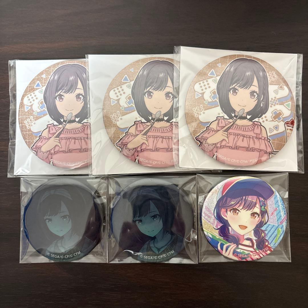 プロセカ 東雲絵名 グリッター缶バッジセット - メルカリ