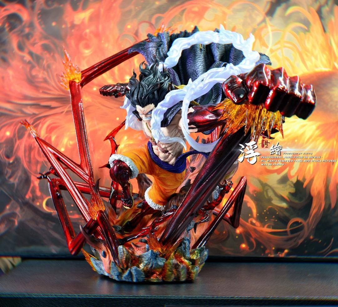 ワンピース ニカ ルフィ ギア4 スネイクマン フィギュア ガレージキット