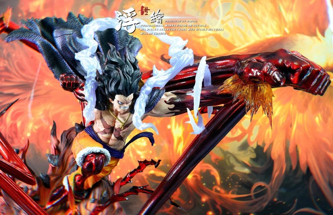 ワンピース ニカ ルフィ ギア4 スネイクマン フィギュア ガレージキット