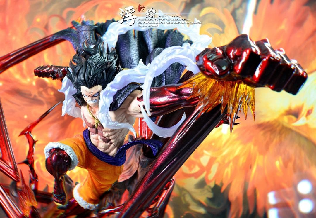 ワンピース ニカ ルフィ ギア4 スネイクマン フィギュア ガレージキット