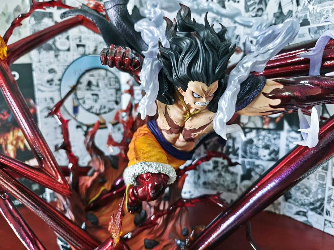 ワンピース ニカ ルフィ ギア4 スネイクマン フィギュア ガレージキット