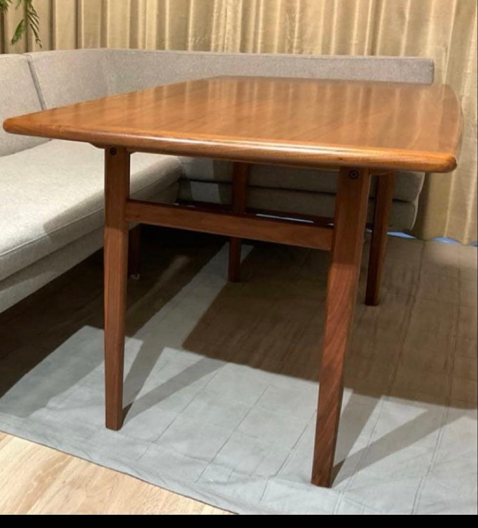 値下げ　横浜直接引き取り限定　unico ダイニングテーブル　ウォールナット材