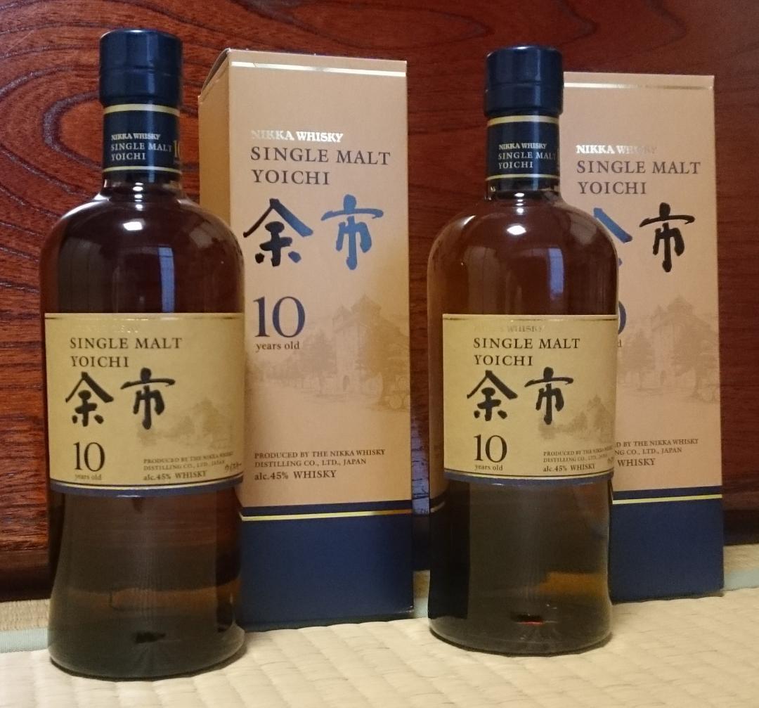 ニッカ10年熟成シングルモルトウイスキー 未開封2本セット ニッカ10年熟成