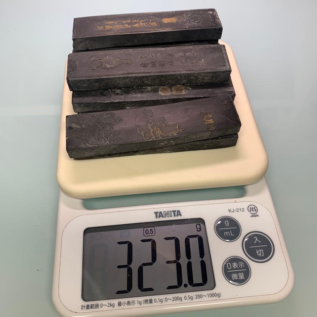 文房具 民国時代製 墨10点セット 古墨 書道具 時代物 アンティーク