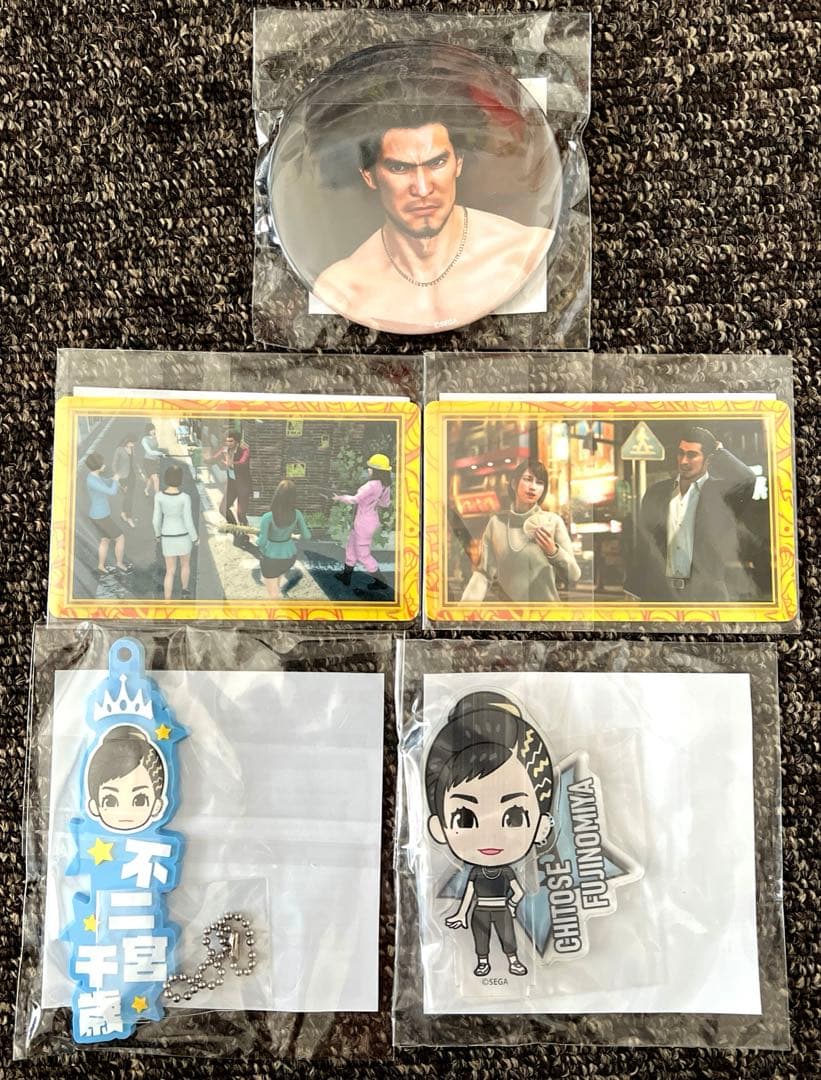 セガラッキーくじ 龍が如く 春日一番3点セット ＋ おまけ付き - メルカリ