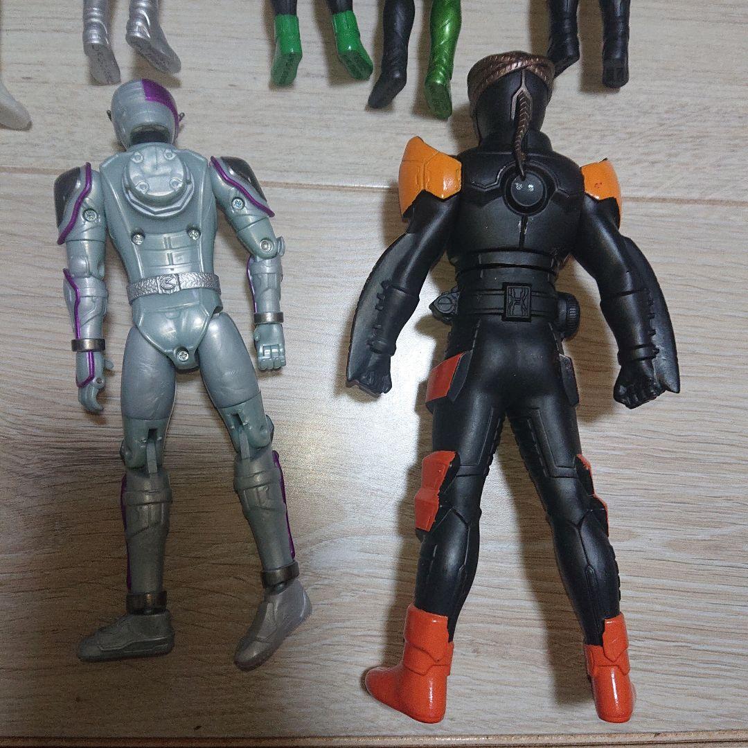 仮面ライダー ソフビ他 フィギュアセット